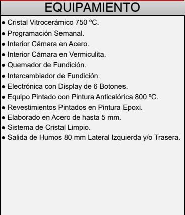 BRICOSOL ESTUFAS PELLETS FM MODELO BP-100 BLANCO