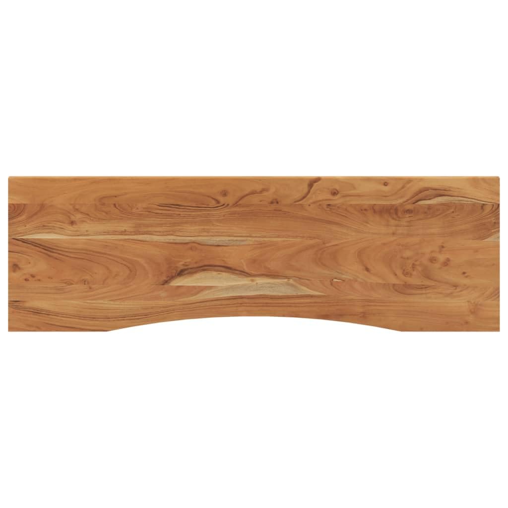 vidaXL Tablero de Escritorio Rectangular, Superficie de Mesa, Tablero de Trabajo Comedor, Superficie para Oficina, Madera de Acacia 160x50x2,5 cm