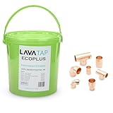 180 Piece Copper Pipe Fittings 15mm 22mm End Feed Plumbing Endfeed Coupler Elbow Tee Reducer Plumbers Bucket