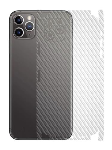 Image of AtOdds - Full Body Back Screen Guard Protector Film - Transparent Lamination Wrap Skin Sticker for iPhone 11 Pro Max | Scratchproof Matte Finish (Design - TransCF)