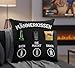Produktbild KAMACA Männerkissen Dekokissen mit weicher Füllung 43 x 43 cm Kuschelkissen mit 3 Taschen Geschenkidee für Männer Gamer Väter und Couchhelden für Vatertag Geburtstag Weihnachten (Männer-Kissen)