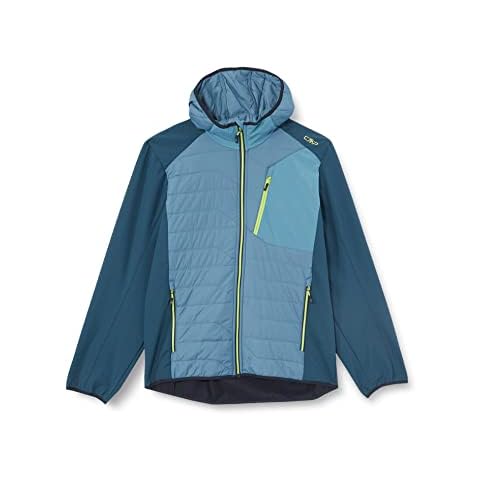 CMP Wool Blend Jacket with Hood Cover