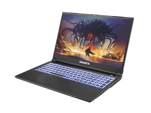 Image of GIGABYTE G5 KE - 15.6 inch FHD 144Hz, NVIDIA GeForce RTX 3060 Laptop GPU 6GB GDDR6, Intel Core i5-12500H, 16GB Memory, 512GB SSD, Win11 Home, Gaming Laptop (G5 KE-52US213SH-R) (Renewed)