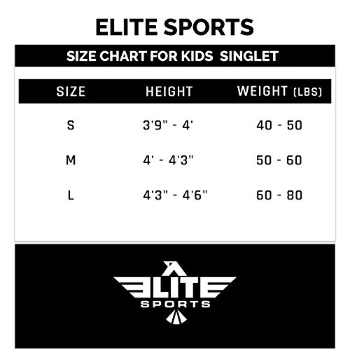 Kids Wrestling Youth Singlet, Elite Sports Standard Boys Wrestling