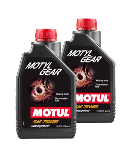 TUDETIC - Kit de 2X Aceite de Transmisión Motylgear HD 80W110-75W85 KT-137