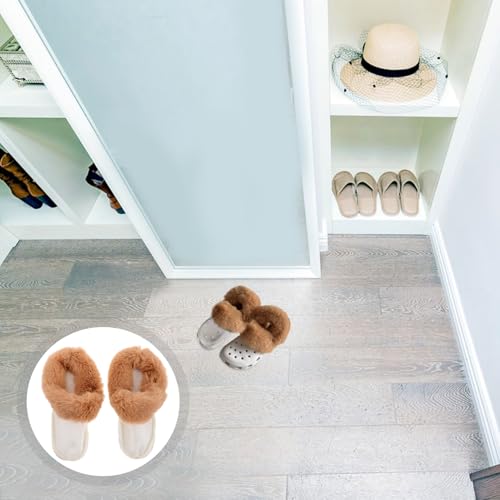 Plantillas de forro de felpa removibles para zapatos miniatura 3