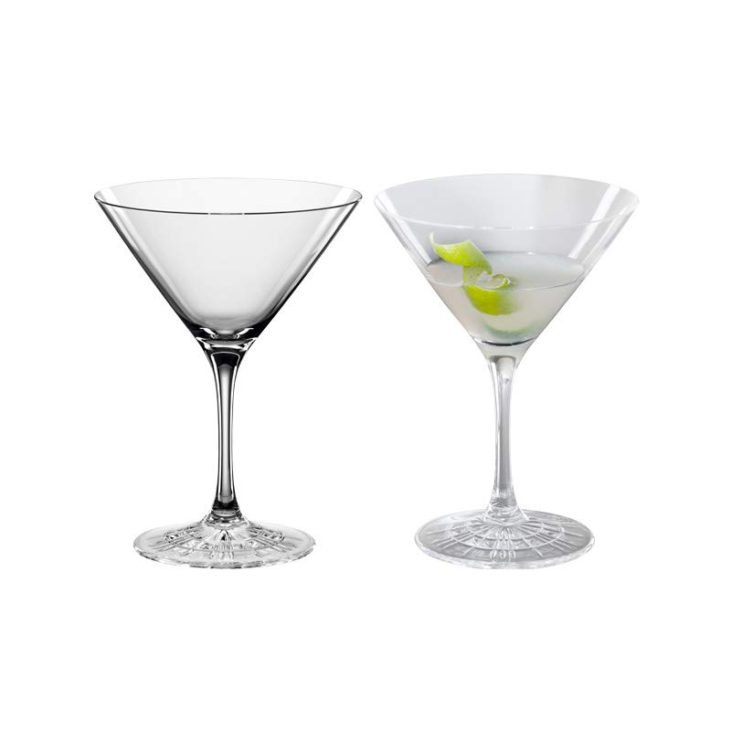 Perfect Serve 5 1/2 oz Traditional Martini Cocktail Glass