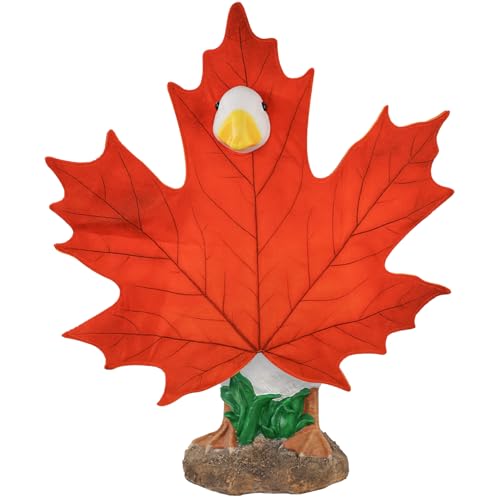 Aymolas Fall Leaf Goose Outfit Porch Goose Outfits Yard Goose