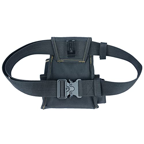 Work Tool Belt Quick Release Buckle,2-Inch Wide Adjustment Electrician Belt For 32-51Inch Waist,Black #TOP7