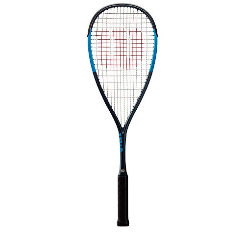 Wilson Ultra Light Raqueta de Squash equilibrada, Unisex, Plateado/Azul, Grey, 0