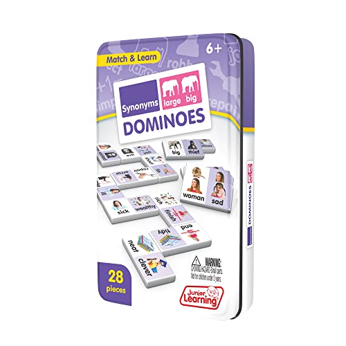 Junior Learning Synonyms Dominoes Langauge Arts miniatura 4