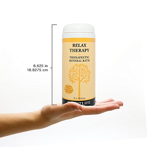 Plantlife Relax Therapy Bath Salts - Straight From The Plant Natural Aromatherapy Bath Salts - Balance, Calm, And Release Tension In The Body - Made In California 16 Oz #TOP3