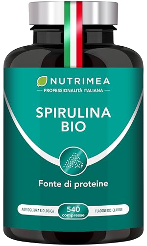 SPIRULINA BIOLOGICA PURA | 540 Compresse | 1500 mg |