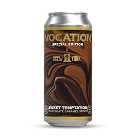 Vocation Brewery Sweet Temptation Chocolate Caramel Stout 6.6% 440ml Can Vocation Brewery Sweet Temptation Chocolate Caramel Stout 6.6% 440ml Can – Vocation Brewery