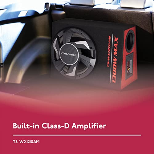 image for PIONEER TS-WX1210AM 12” 1300 Max Power with Built-in Amplifier - Ac