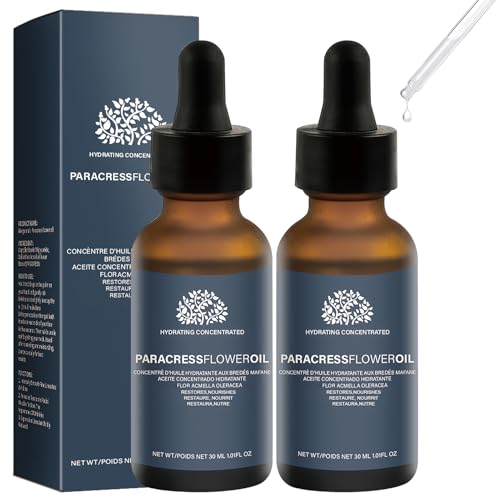 2 PCS Paracress Facial Oil, Paracress Serum, Paracress Facial Serum Organic, Paracress Oil, Paracress Oil For Face, Reduce Smooth Fine Lines and Wrinkles for All Skin Types (30 ML, 1.0oz?
