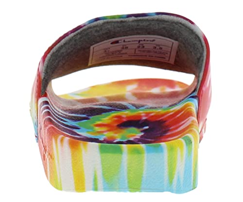 Champion Kids Unisex IPO Slide Rainbow Tie Dye 5 Youth3