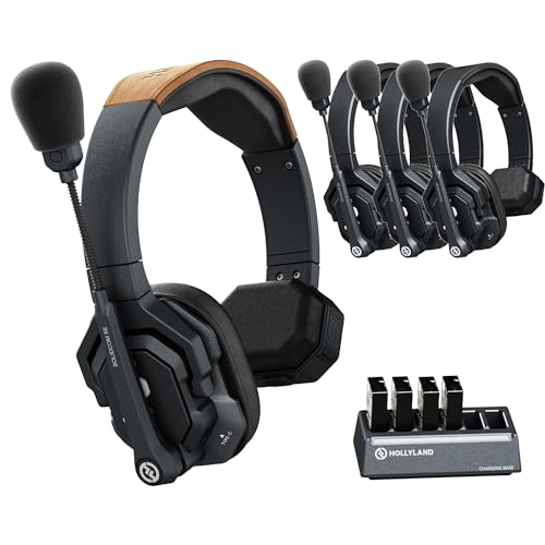 Hollyland Solidcom SE-4S 2.4G CXCJwbhZbg 4Zbg SdC^[zVXe 4lp ENCmCY LZO 3.5mmCzgp\ ╗ɋϐ 350` y K͂Ȑ