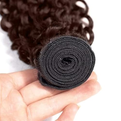Extensiones de cabello humano para dar volumen con ondas profundas virgenes 4