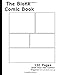 Blank Comic Book - Staggered Layout: 7.5 x 9.25, 130 Pages,For drawing your own comics, ideas and sketches
