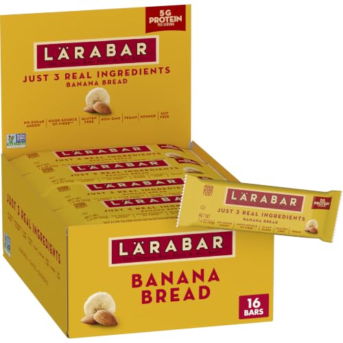 Larabar Banana Bread, Fruit & Nut Bars, 16 ct, 25.6 oz - image 1