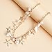 choice of all Shell Necklaces for Women Layered Starfish Seashell Charm Necklace Beach Conch Jewelry Costume Women Fashion Accessories Summer Outfits for Women