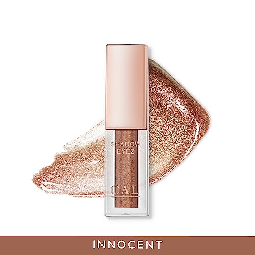 Image of CAL Losangeles Liquid Glitter Eyeshadow, Shimmer Eye Shadow for Women, Waterproof, Smudge Free, Long Lasting, Highly Pigmented Metallic Finish Eye Makeup for All Skin Type & Occasions (Innocent)