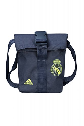 adidas Real Organiser Bolsa, Unisex Adulto, Gris/Amarillo, NS