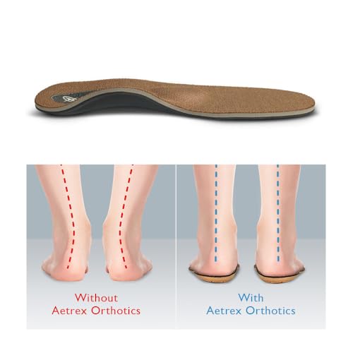Image of Aetrex L2205 Memory Foam Orthotics Shoe Insoles for Men - Metatarsal Cupped Heel Arch Support Inserts for Men Stay Comfort All Day