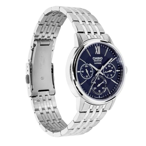 Image of Casio Enticer Men BMS-300D-2AVDF Analog Silver Watch Men (A2541)