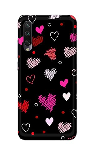 Image of PRINTFIDAA Vibrations of Love Hard Back Cover for Mi A3 / Mi CC9e Back Cover -(P6) KAT1009
