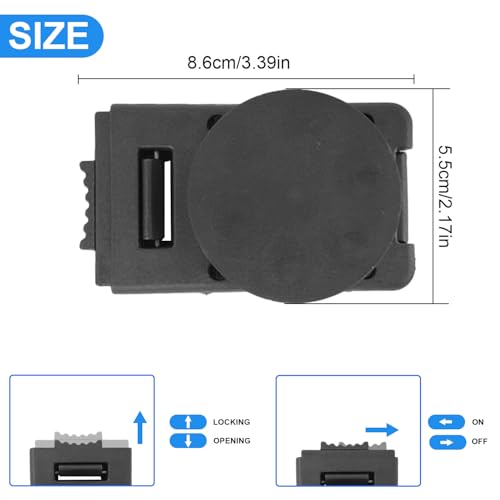 55mm Werkzeuggürtel Magnetisch, Gürtelclip Werkzeughalter Magnetischer, Rutschfeste Werkzeuggürtel mit Magnet für Bohrer Bits Schraubenschlüssel und Zangen (55mm)