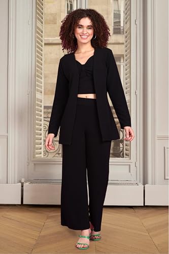 Image of POPWINGS Women Women 3 Pieces Co Ords Set