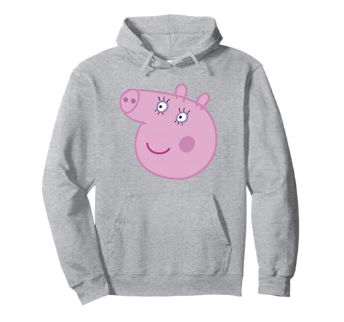 Sweat Peppa Pig Halloween Mummy Pig hoodie pull noir à capuche