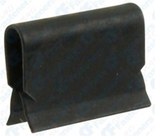 100 U Type Snap-On Trim Clips