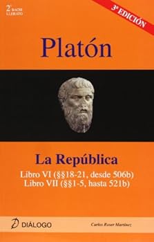Paperback PLATÓN. La República: libro VI (18-21 desde 506b), libro VII (1-5 hasta 521b) [Spanish] Book