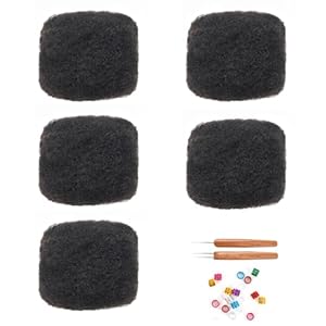 Afro Kinkys Bulk Human Hair for Dre...