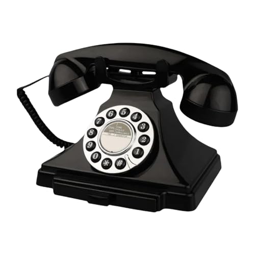 Libro de visitas con audio para mensajes en celebraciones y funerales teléfono fijo negro 22cm 7