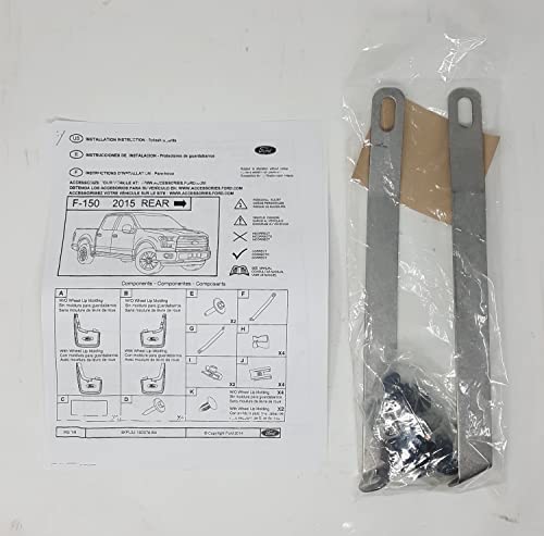 2015 Through 2020 Ford F-150 Oem Molded Splash Guards Mud Flaps For F-150 Without Wheel Lip Moldings #TOP6