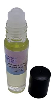Lite White Musk Perfume Fragrance Body Oil_10ml_1/3 Oz Glass Roller Ball_Clean Scent for Men and Women of all Ages
