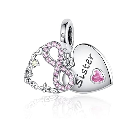 RMMY Abalorios Charms Plata de Ley 925 Compatible con Pulsera Cover