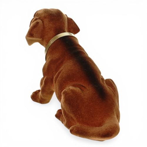 Rakso Oskar Schneider GmbH & Co. KG Original Rackso 100a Wackeldackel Wackelkopfhund Dackel Hund 29 cm Figur Made in Germany