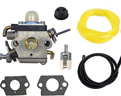 HQ parts Carburetor & Fuel line Filter fo String Line Trimmer 574386701 581734301 122C 122LDX 122 LK