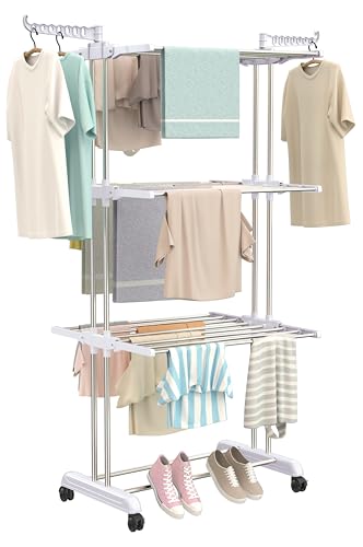 Synergy - Premium Heavy Duty Stainless Steel Clothes Drying Stand...