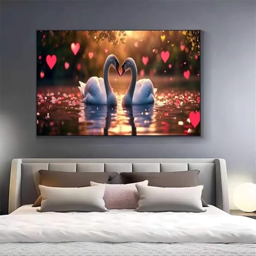 DIY diamonds strass grand format 40x80cm pour décoration murale salon