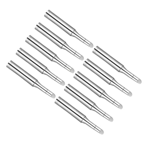 Image of Soldering Iron Tips, 4x6.5mm 900M-T-3C, Solder Tips Fine Soldering Gun Replacement Solder Welding - (Applications: for Soldering Irons Soldering Station), 10 Pieces