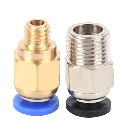 PC4 ‑ M10 / PC4 ‑ M6 Slijtvast Compact Duurzaam 20 stks Rechte Pneumatische Fitting Push Connect Fitting Messing voor… - Afbeelding 8