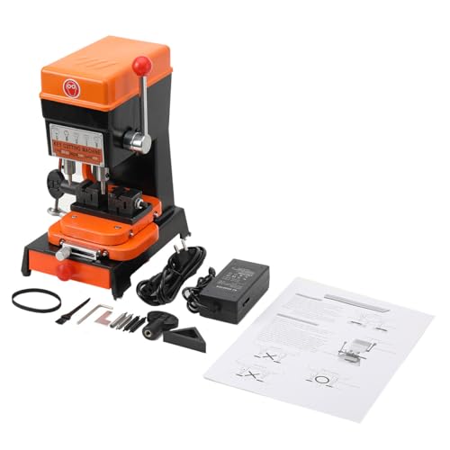 CDZHLTG Copiadora y Duplicadora Profesional de Llaves Vertical   Corte de 110 240V CA / 24V CC para Fabricación