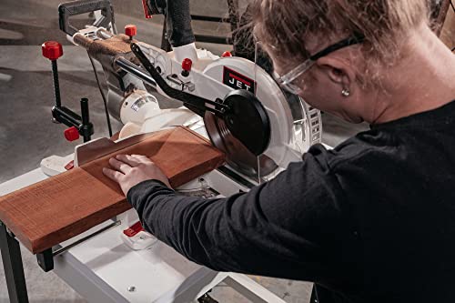 JET 10-Inch Sliding Dual-Bevel Compound Miter Saw, 1Ph 115V (JMS-10X) thumbnail 9