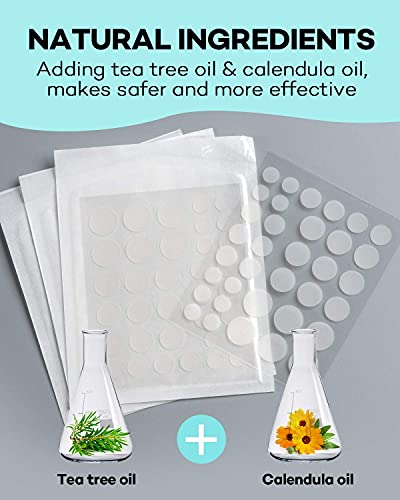 image for TKTK Acne Patch Pimple Patch, 4 Sizes 280 Patches Acne Absorbing Cover
